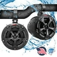 thumbnail image 6 of Pyle Waterproof Off-Road Speakers with Amplifier - 4 Inch 800W 2-Channel Marine Grade Wake tower Speakers System, 6 of 8