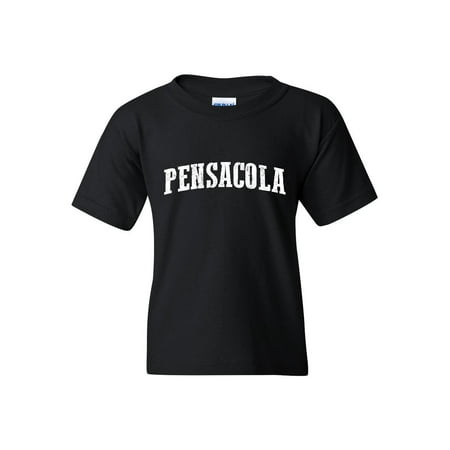 Pensacola Screen - Florida Pensacola Unisex Youth Shirts T-Shirt Tee