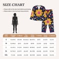 thumbnail image 4 of Fotbe Cinco De Mayo Floral Pattern Long Sleeve Pajama Set for Women,Sleepwear Set,2-piece Loungewear Set,Soft PJs Comfy Nightwear with Pockets -Large, 4 of 7