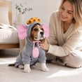 thumbnail image 2 of Dog Hoodie Warm Autumn Winter Pet Sweatshirt ,Gray Mouse Hoodie,XS, 2 of 5
