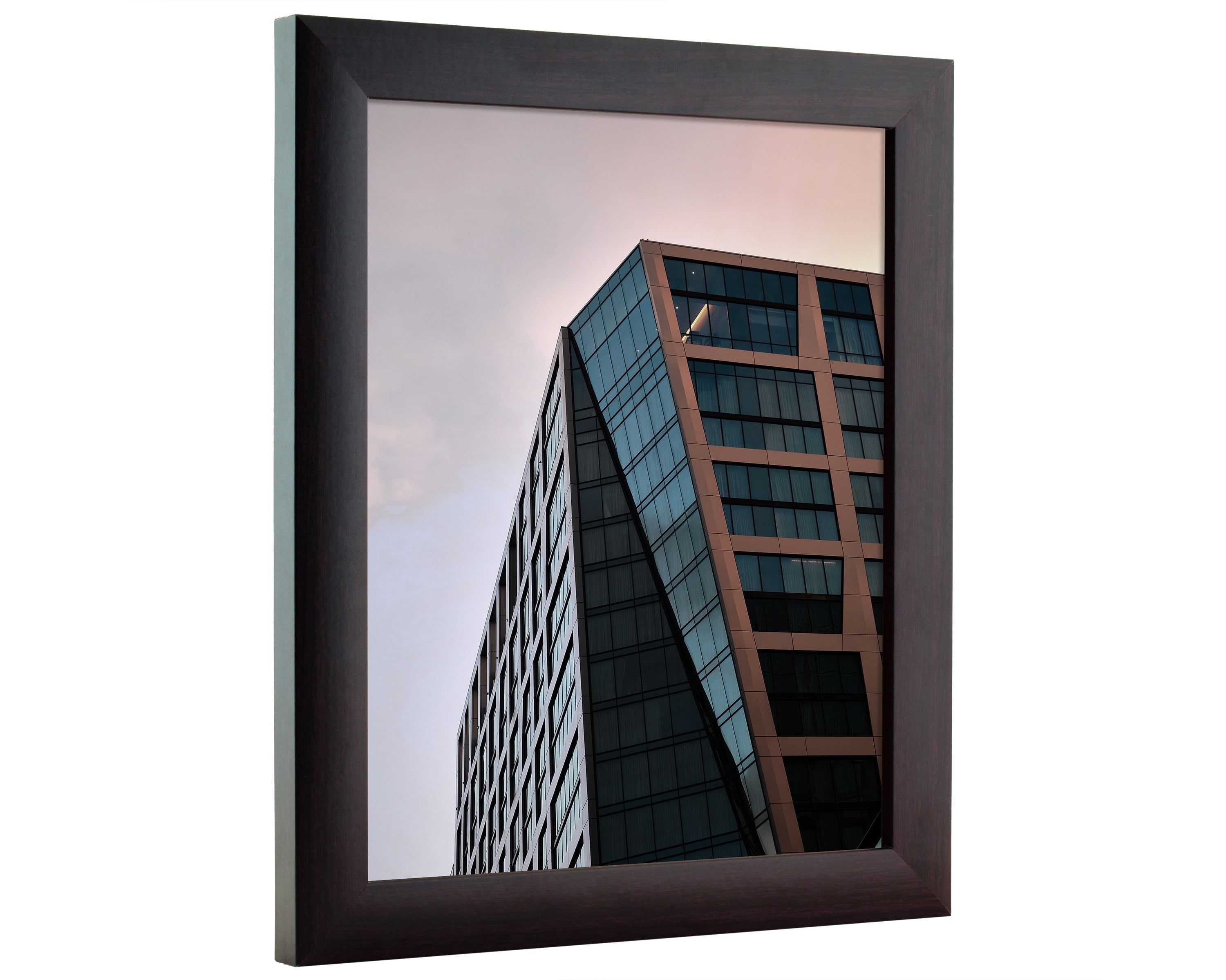 Craig Frames Wiltshire 440, 24x30 inch Black Picture Frame Matted for a 20x26 Photo