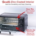 thumbnail image 4 of Brentwood 700-Watt 2-Slice Countertop Toaster Oven, 4 of 8
