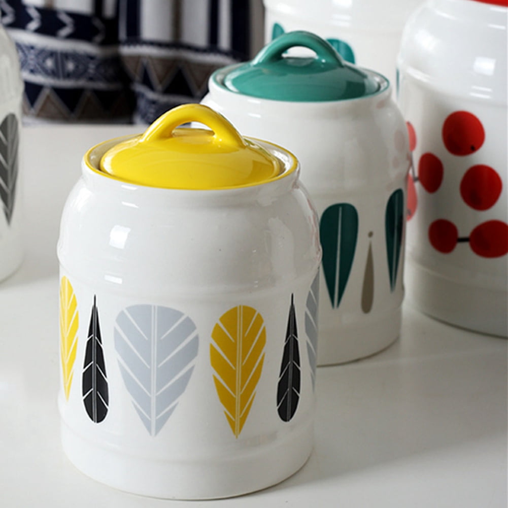 Ceramic Airtight Jar with Lid Large-Capacity Household Portable Snack Tea Storage Jar Sugar Bowl Grain Storage Jar H - Walmart.com Ceramic Airtight Jar with Lid Large-Capacity Household Portable Snack Tea Storage Jar Sugar Bowl Grain Storage Jar H - Walmart.com