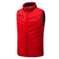 thumbnail image 5 of ZACPNCV Heated Vest for Men And Women Plus Size Heated Coat 9 Heating Heated Jacket Winter Heating Coat Red, 5 of 5