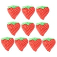 thumbnail image 5 of FESTFENDS 10Pcs Multi Color Strawberry Shape Pin Cushion for Sewing and Portable Use in Home, 5 of 8