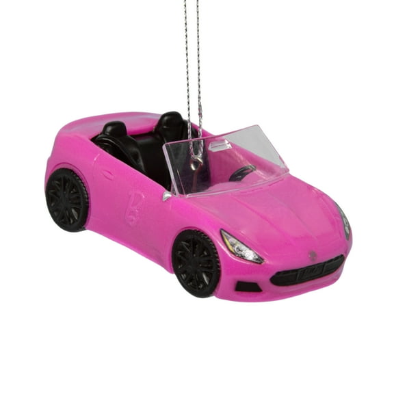 Hallmark Christmas Ornament (Barbie Car, Shatterproof), 1 Count