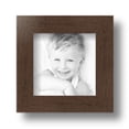 thumbnail image 2 of ArtToFrames 4x4" Brown Rustic Picture Frame, Brown Wood Poster Frame, with Regular Glass and 2 (FBPL-4844), 2 of 8