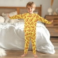thumbnail image 6 of joogoo Fried Chickens 2 Piece Long Sleeve Tee and Pants Cotton Pajama Set 4T, 6 of 7