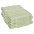 thumbnail image 2 of All-Clad Solid Cotton Kitchen Towels, 2-Pack, Fennel, 2 of 7