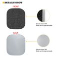 thumbnail image 4 of Kuiaobaty Automotive Windshield Sunshades Retro Black Leopard Print Keep Car Interior Cool Auto Front Window 2 Pcs UV Protection Sun Shield Cover Universal Fit Small Sedans Mini SUVs, 4 of 6