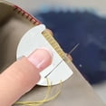 thumbnail image 3 of Sewing Gauge Measuring Tool Set for Quilting Knitting and Stitching with 2mm 3mm 4mm Finger Ruler 3PCS (White, A), 3 of 4