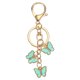 thumbnail image 1 of Encanto de Mariposa Uxcell, llavero esmaltado, colgante de mariposa, accesorios para bolso de mano Azul Lago, 1 of 7