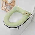 thumbnail image 6 of Foam Toilet Seat Cushion Soft Padded Toilet Cover For Round And Elongated Toilets, 6 of 6