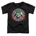 thumbnail image 2 of Batman Smile Emblem 1 Kids T Shirt (2) for Youth Toddler Boys and Girls, Black, 2 of 5