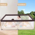 thumbnail image 3 of 71"x79"Large Playyard, Baby Playpen with Mat, Unisex Toddlers Play Yard,Big Baby Fence with Gate, 3 of 13