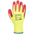 thumbnail image 3 of Portwest A626 Vis-Tex Cut Resistant Work Gloves Palm Dipped Gloves Yellow/Red, 3X-Large, 3 of 3