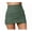 Green, variant on Women's High Waist Tulip Hem Shirring Swim Skirt Swimsuit Bikini Bottom