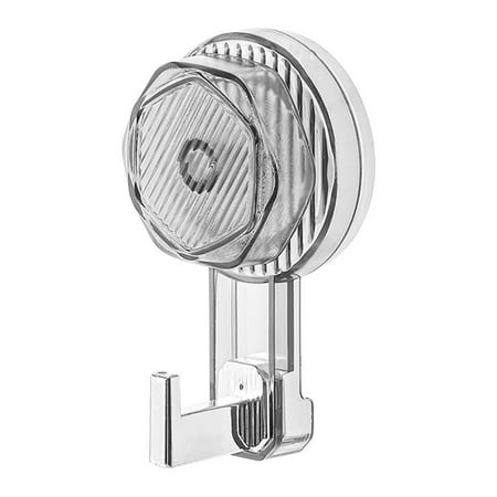 

Hzsb Storage Hook Reusable Punch-free Strong Suction Cup Hook Space-saving Wall Hook for Bathroom Kitchen