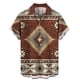 thumbnail image 1 of Camisas Para Hombre Manga Larga De AlgodóN Las camisas de manga corta de Hawaii de las tendencias de la moda 3d imprimieron el estilo (Beige, XL), 1 of 5