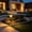 Black999, variant on Tuvgenk Color Changing Landscape & Walkway Lights Solar Dusk Till Dawn Practical Plastic Easy To Install for Hallway, Garage