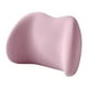 thumbnail image 5 of Almohada de apoyo Lumbar para asiento, espuma viscoelástica, portátil, cómoda silla de oficina, cojín trasero inferior para sofá reclinable para el Rosa, 5 of 10