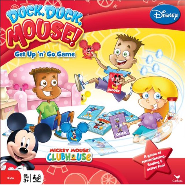 Disney Mickey Mouse Jeu de Société - Duck Duck Mouse! - Aucune Lecture Requise
