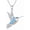 Hummingbird, variant on DVEATR 925 Sterling Silver Amber Turquoise Birds Pendant Necklace Vintage Jewelry Gifts for Women Mother
