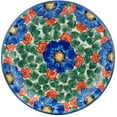 thumbnail image 2 of Polmedia Flowers in Bloom Polish Pottery Decorative Plate, 2 of 6