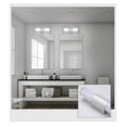 thumbnail image 5 of JUNWELL Bathroom Front Mirror Vanity LED Fixture Light Modern Acrylic Toilet Wall Lamp, 5 of 6