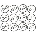 thumbnail image 6 of 12 Sets, 36 Pcs Replacement Valve Cover & Shaft O-Rings for Jandy NeverLube/Pentair Valves Part Numbers O-515-KIT-9, 1132/51016200 and R0487100/192039/O-158 and Hayward PSV valves P/N: PSXVZ2A, 6 of 6