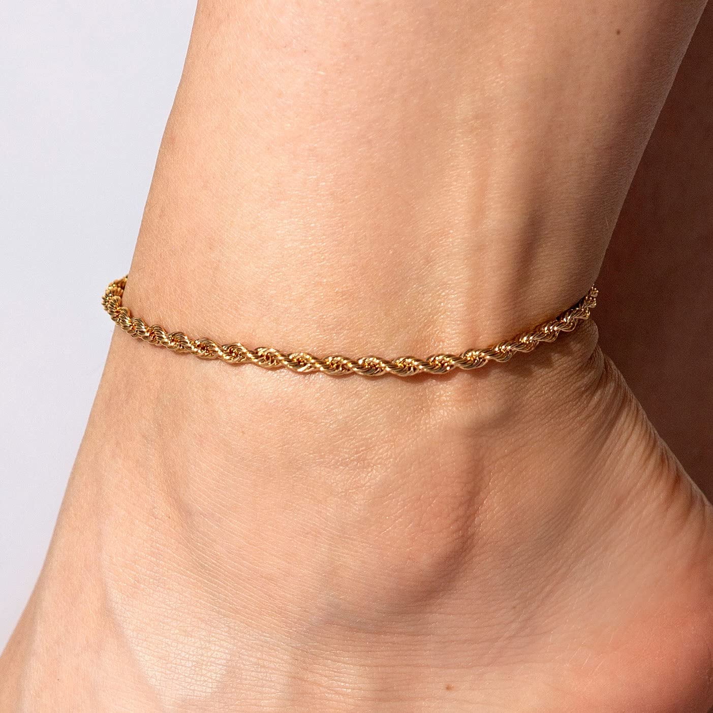 rope chain anklet