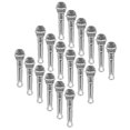 thumbnail image 4 of SHISUYAN 20pcs Microphone Charm Alloy Miniature Microphone Pendants Music Charm Singer Mini Karaoke Charms Jewellery Making Charm For Crafting Bracelets Necklaces Keychains, 4 of 8