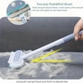 thumbnail image 5 of Pet Hair Remover, 4 in1 Cat and Dog Hair Removal for Couch with Extra Long Handle, 17-Inch, Cat Lint Squeegee for Furniture, Carpet, Clothes, Bedding, Tile, Hardwood Floor, Car, Window, 5 of 7