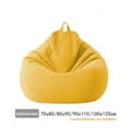 thumbnail image 4 of 1pc Classic Sofa Chairs Lazy Lounger Bean Bag Storage Chair Indoor Outdoor Home Garden, 4 of 6