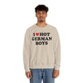 thumbnail image 5 of German Germany Wife Girlfriend Husband Sweatshirt Gift Crew Neck Shirt Long, 5 of 7