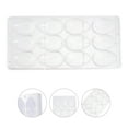 thumbnail image 3 of 1pc Easter Egg Shaped Chocolate Mold Chocolate Mold Baking DIY Tool(Transparent), 3 of 7