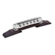 thumbnail image 3 of Guitarra Con Base De Palisandro, Puente De Guitarra, Altura Ajustable Duradera, Aleación Sólida De Zoinc Y Palisandro, Bricolaje Para Amantes De Los Instrumentos De Guitarra, ANGGREK Musical Instrument Accessory, 3 of 8