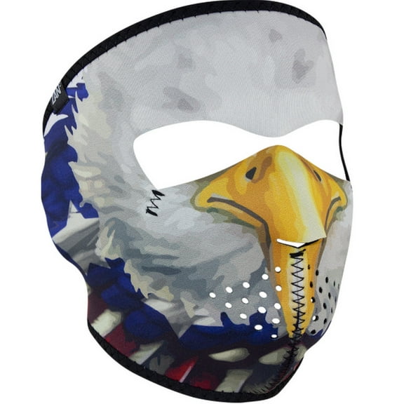 Zan Headgear Full Face Neoprene Facemask USA Eagle