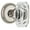 Polished Nickel, variant on Grandeur 828500 Newport Solid Brass Privacy Set - Bronze