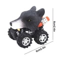 thumbnail image 3 of Coches de juguete con forma de dinosaurio HUOGUO, modelo minicoche para niños, 3 of 5