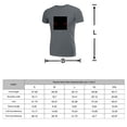 thumbnail image 5 of Coolnut Men's T Shirt Odor Protection Short, Evil Red Eye Mens Short Sleeve Tees, Grey Crew-Neck Casual Tee Shirts, XL, 5 of 6
