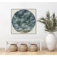 thumbnail image 2 of Giant Art Canvas  20x20 Cloud Circle III Framed in Multi-Color, 2 of 3