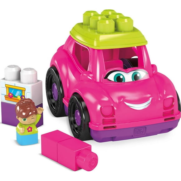 Mega Bloks Catie Convertible des Premiers Constructeurs avec de Gros Blocs de Construction - 6 Pièces