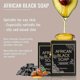 thumbnail image 4 of African Black Soap, African Soap for Acne & Dark Spots, Dark Soap Shea Butter Moisture Soap for Face and Body, Deep Cleansing, Glowing Skin, 4 of 5