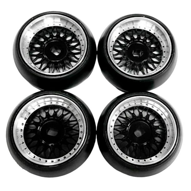 Neumáticos de Rueda Neumáticos de Goma Yotijar para K969 K989 P929 1:28 Accesorio Negro