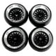 thumbnail image 1 of Neumáticos de Rueda Neumáticos de Goma Yotijar para K969 K989 P929 1:28 Accesorio Negro, 1 of 4