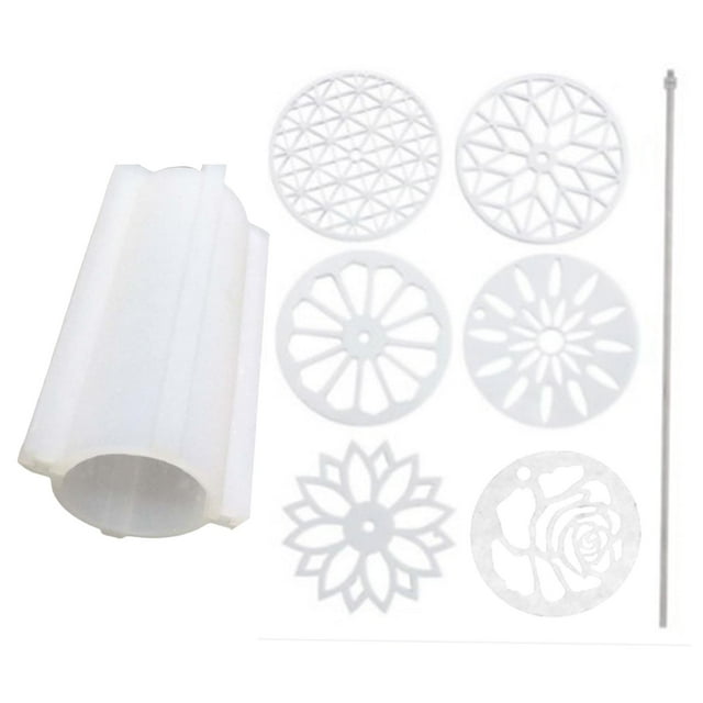 yuksok Savon, Tube en Silicone Colonne Flexible Fait Main DIY Modèles de Fleurs Durables