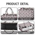 thumbnail image 4 of Large Capacity Tote Bag,Baseballs and Love Handbag Fashion Luxury Tote Bag,15.7"x13"x 5.1" Inches,Laptop Compatible, 4 of 6