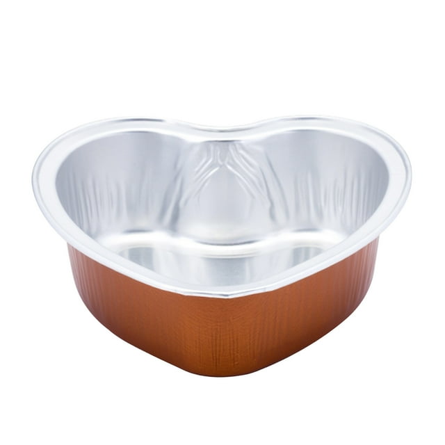 Heart Shaped Kitchen Items Foil Cupcake Cups Heart Shaped Cupcake Cups with Lid, Cupcake Cups Kitchen Baking Cups 100Pc Heart Shaped Cupcake Pan Heart Shaped Baking Pans