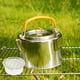 thumbnail image 1 of Hervidor de Agua para de 1L, Tetera de Acero Inoxidable con Bolsa de Transporte, Cafetera Ligera Compacta, Utensilios de Cocina Macarena Hervidor al aire libre, 1 of 8